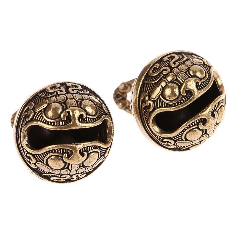 

Латунный ручной работы, литье под давлением, пуговица для ключей, колокольчик, ветряной колокольчик, секта, бронзовый колокольчик, креативный подарок