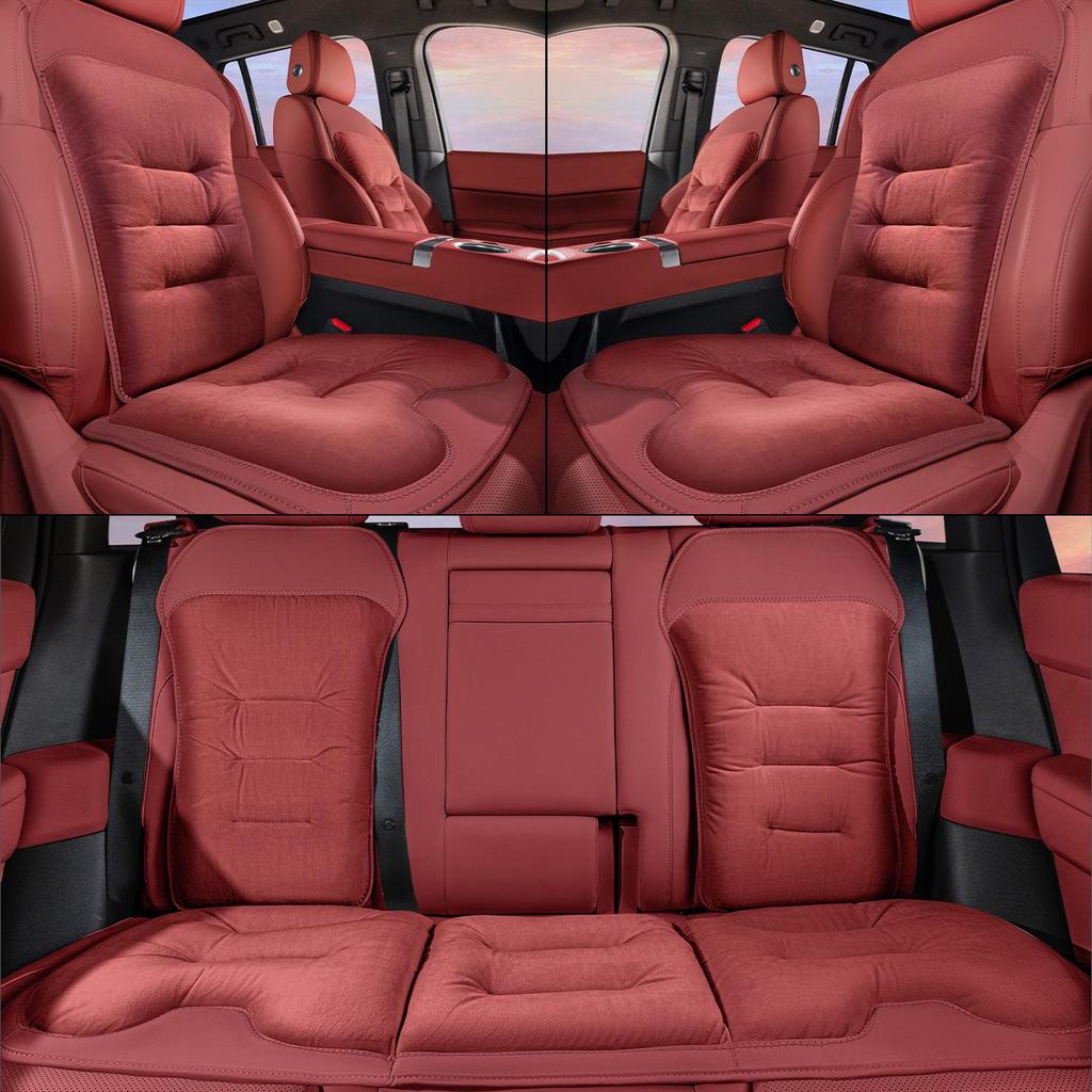 Leapmotor C11/C01/T03c10 Winter Flannel Heated Seat Cushion - Plush and Warm
