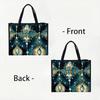 Elegant Jewel Print Tote Bag for Women Stylish Large Capacity Handbag