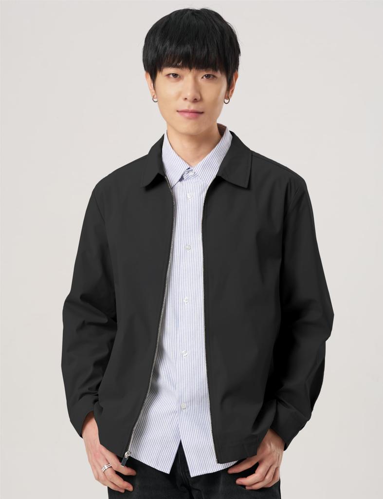 TACVASEN Lightweight Motorcycle Plus Office Autumn Size 2XL Men's Jacket, Spring/Summer, Jacket, Windbreaker, Sizes, Lightweight, Casual, Outerwear,