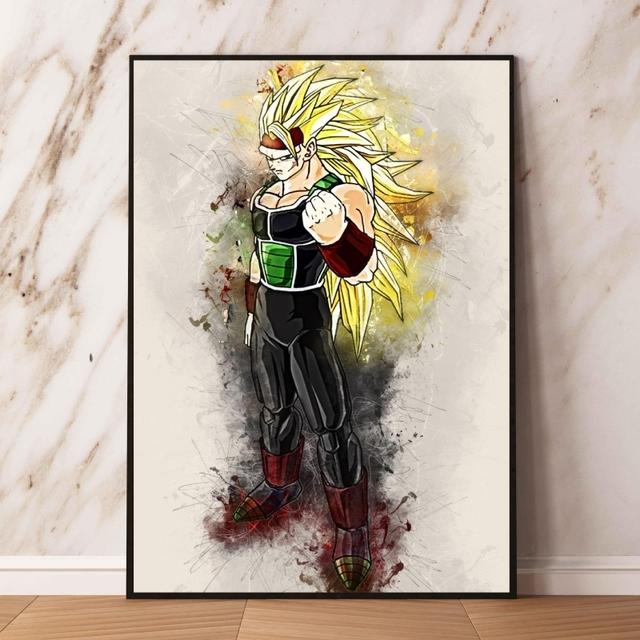 Toile imprimée Dragon Ball Carot moderne maison salon cadeau de noël classique sticker mural haute