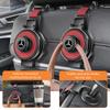HCDS2 3-In-1 Cup Holder Hook Car Seat Multifunctional Seat Back Hook For Mercedes Benz W211 W124 W176 W177 C180 C200 C260 C300 GLC CLE