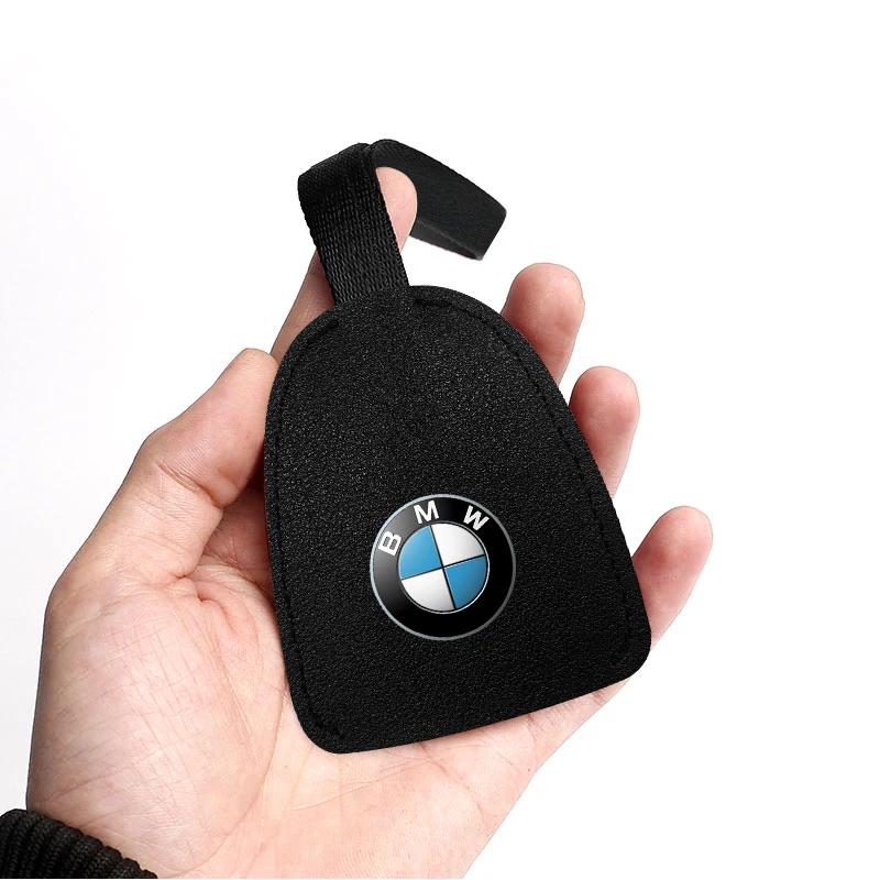 1/2pcs Leather Car Seat Back Hooks Portable Hanging Bag Rack For BMW E30 E34 E36 E39 E46 F10 F13 M Performance X1 F48 X3 X4 X5