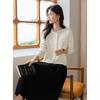 Mocana Women's Elegant Knit Cardigan & Mid-Length Dress Set