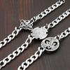 Vintage Witch Knot Chain Bracelet 316L Stainless Steel Nordic Vikings Celtic Knot Bracelets For Men Women Amulet Jewelry