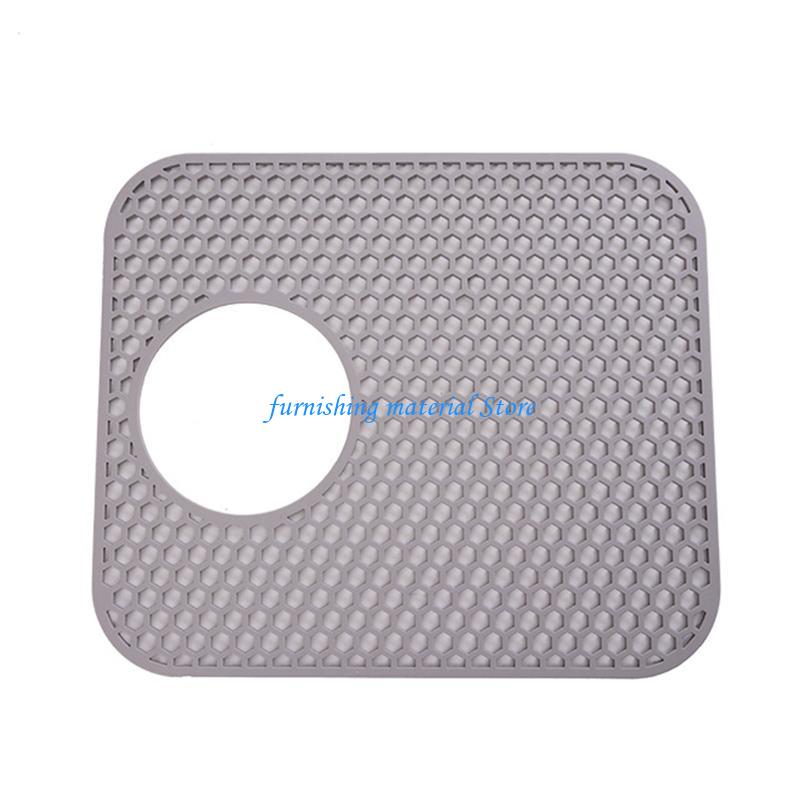 Y5GD Kitchen Sink Bottom Protector Mats Heat Resistant Sink Divider Mat Easy to Clean 1290₽