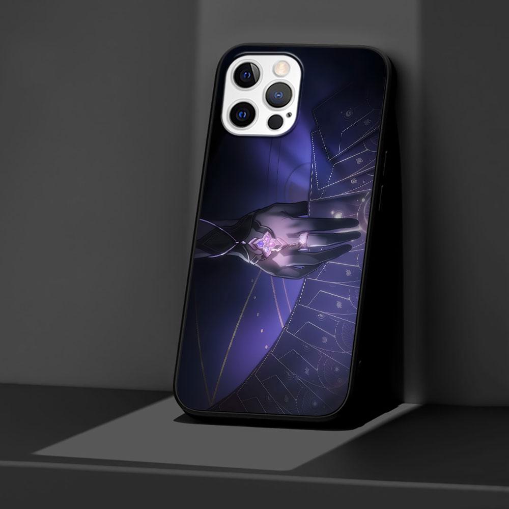 

Чехол Black Swan Honkai Star Rail Dan Heng для Apple iPhone 7 SE 2020 11 12 13 14 X XS XR 15 Pro Max, черный мягкий чехол из ТПУ iPhone 12