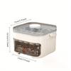 50 Grid Handheld Press Type Ice Cube Mold (no Power Required) Double-layer Design, Essential Kitchen Tool for Refrigerators