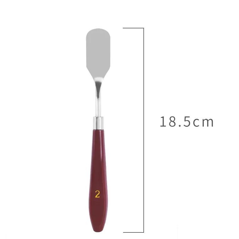 1/5pcs Cake Spatula Set Stainless Steel Butter Creamer Smooth Cake Metal Spatula Baking Pastry Decoration Tools