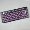 XDA Height 128Keys Keycaps Set In Gradual Change Color Cyber Type Keycap Enhances Typing For Mechanical Keyboards