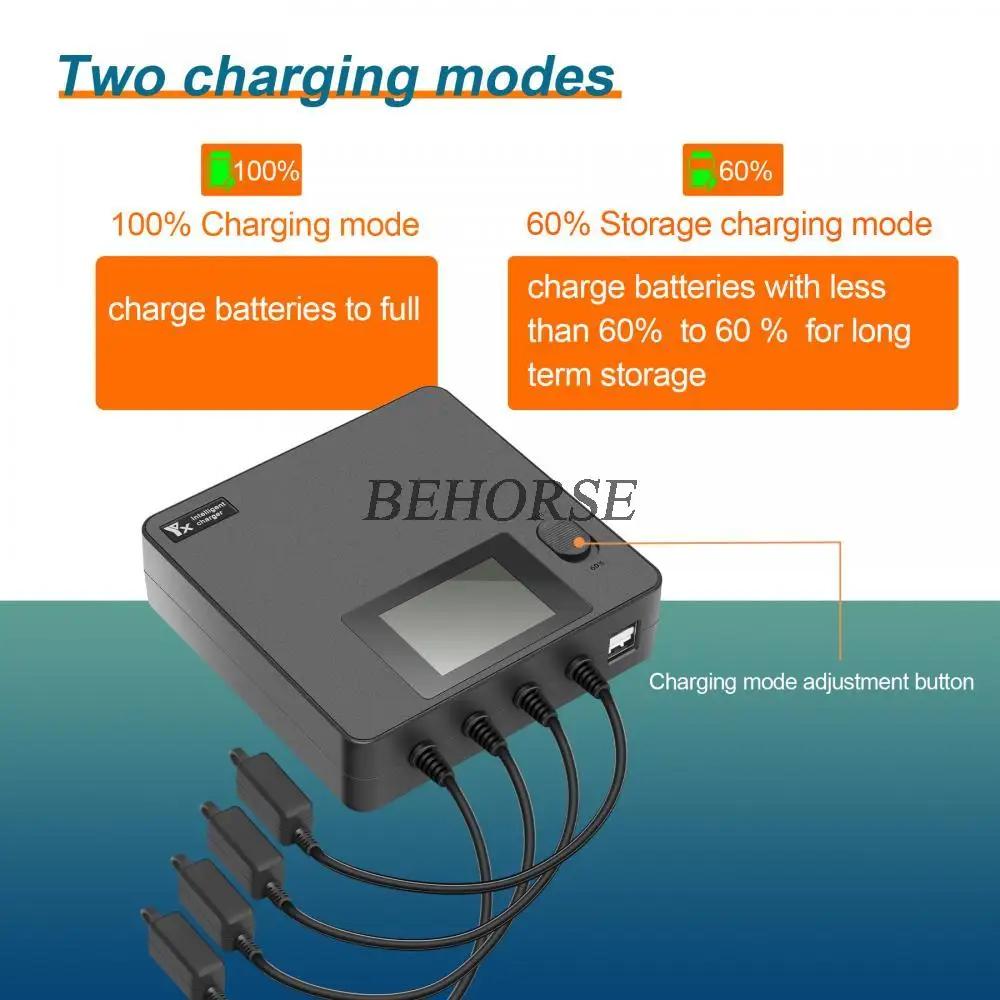 

6in1 Charger Hub For DJI Avata 2 Digital Display Battery Fast Charging Multi Charge For DJI Avata 2 Drone Accessories