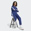 AdidaS Women S eSSential Fleece SweatShirt Navy 3 Stripe