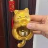 Good Luck Shopkeepers Windbell Lucky Cat Animal Shaped Wind Chime Magnetic Doorbell  Living Room