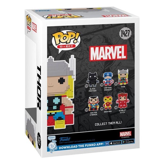 Figurine Funko Pop! 8-bit - FUNKO - Thor - PVC - 9 cm - Enfant