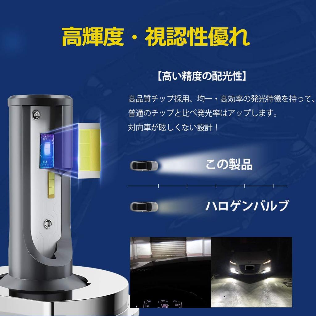 LED Headlight H4 3 Color Temperature 3 Mode Switching Integrated Ultra Mini Compact POOPEE LED Bulb for DC12V Cars 28W Emitting 6000K 3000K 4300K