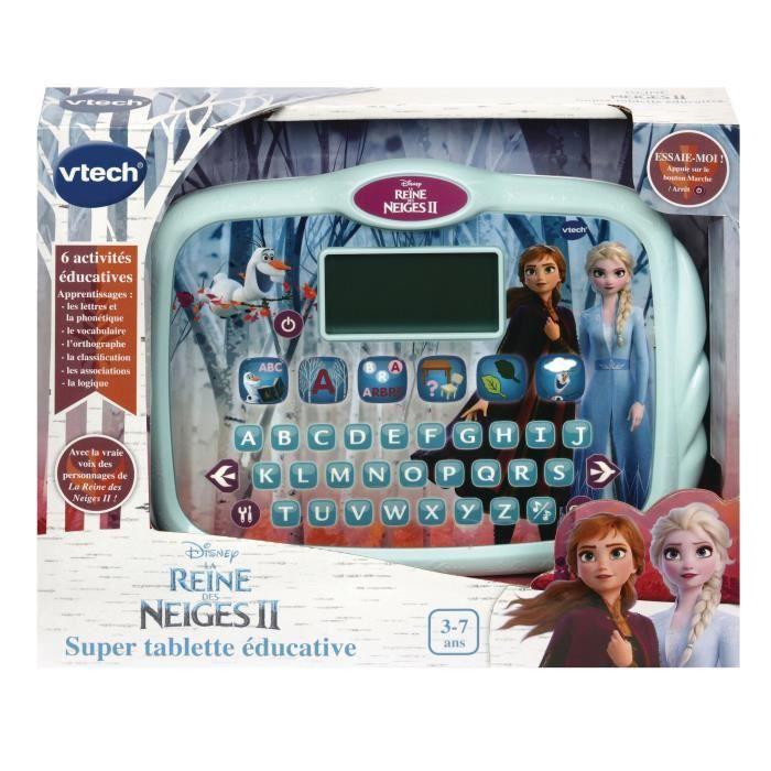 Tablette éducative VTECH - La Reine des Neiges 2 - 3 à 7 ans - 7 activités éducatives