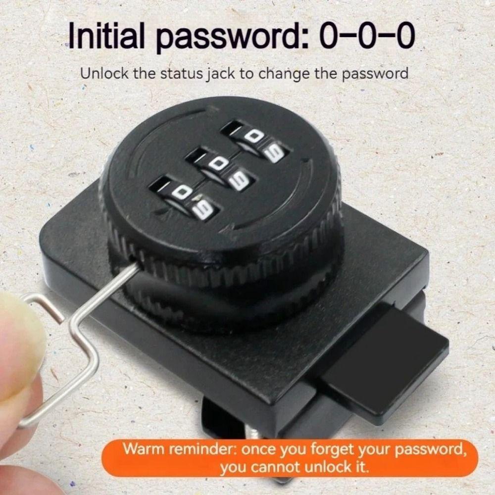 Anti-Theft Combination Password Door Lock No Keys Needed Cabinet Door Lock  Entry Gate