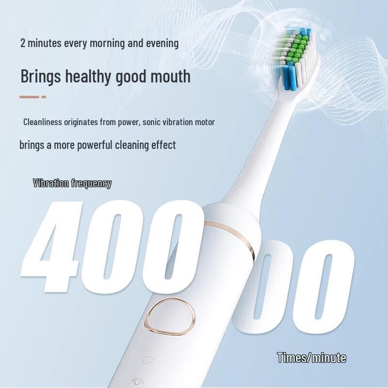 Avec Moi Smart Sonic Electric Toothbrush Family Set