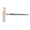 Violin Peg Hole Reamer Stainless Steel Incisive Edge Ergonomic Wooden Handle Accurate Machining Luthier Tools