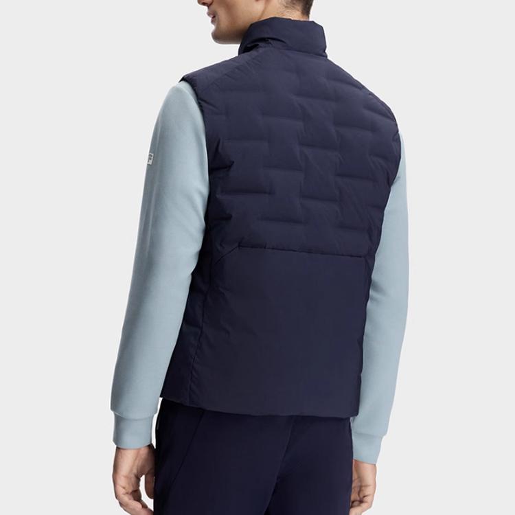 

New FILA Down Vest Men s RD Royal Blue A11M341910F-NV XS