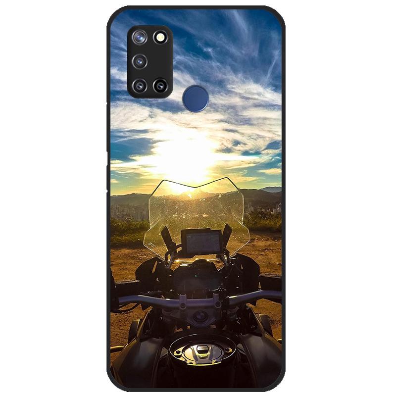 For OPPO Realme 7i Case Sunset Soft Silicon TPU Back Cover For OPPO Realme 7i 7 i RMX2103 Phone Cases Fundas Realme7i Bumper 6.5