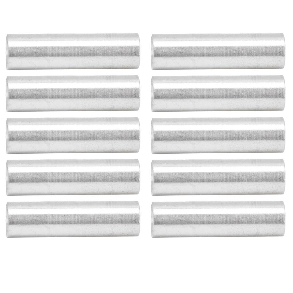 10Pcs Standoff Aluminum Alloy Threaded Round Column Spacer for Quadcopter DIY Model M4x0.7mm22mm