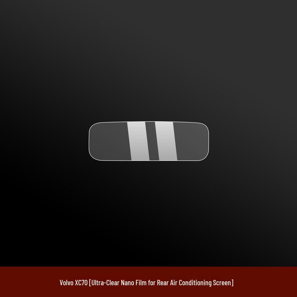 2026 Volvo XC70 Tempered Glass Film for Navigation Screen, Console Protection & Rear AC Trim