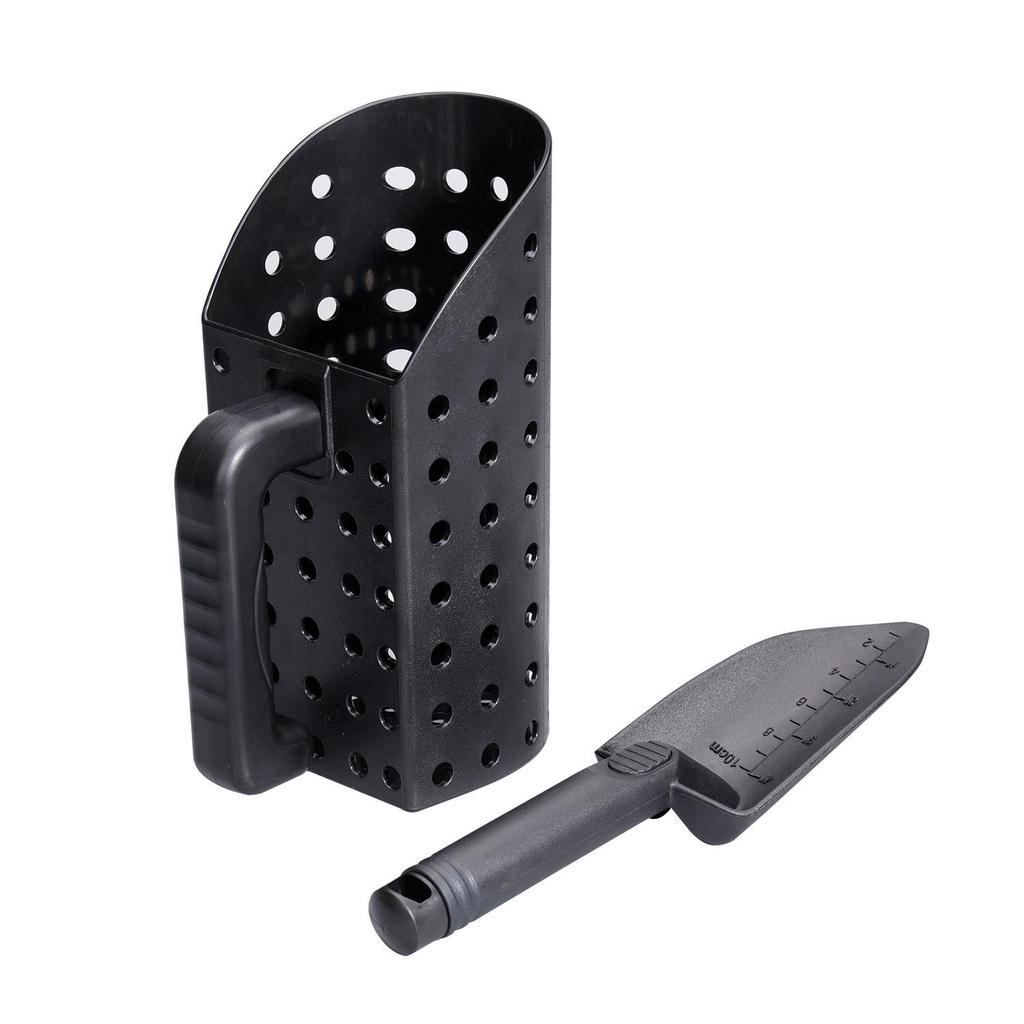 ABS/Stainless Steel Sand Scoop Hourglass Beach Treasure Filter for Metal Detecting