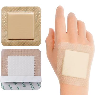 Hydrokolloider Klebeverband Wunde 9 Größen Verband Steril Dekubitus Heilpflaster Wundpflegekissen Schaumverband Pflaster