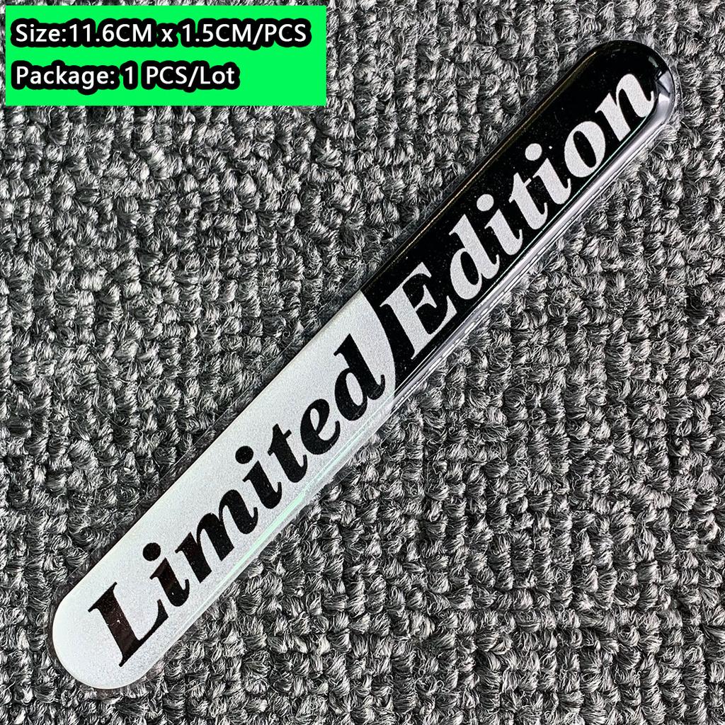 LIMITED EDITION 3D Resin Gel Reflective in Night Car Motocycle Sticker Decals for Suzuki Yamaha BMW Honda Toyota Hyundai D1