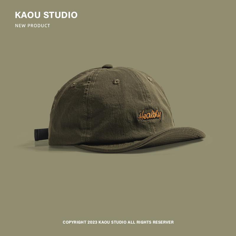 Japanese Style Retro Thin Men Women Same Trendy Brand Soft-brimmed Baseball Cap Niche Versatile Soft Top Sun Hat