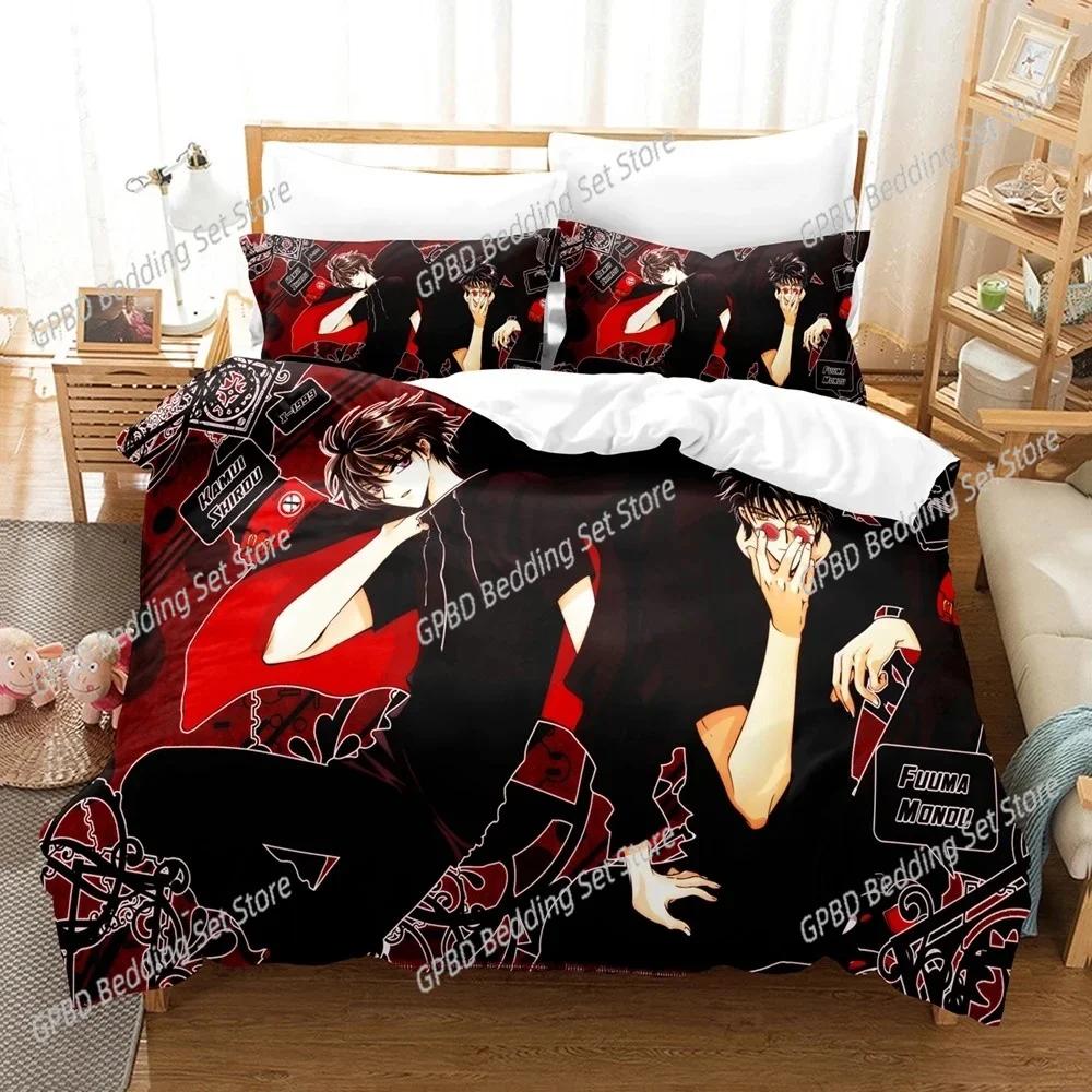 3D Print X19 Anime Beding Set For Bedrom Soft Modern Bedspreads Comefortable Children Kids Soft Duvet Cover Comfortable Quilt Cover And Pilowcase