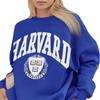 European & American Women's Printed Round Neck Sweater, 2024 Collection