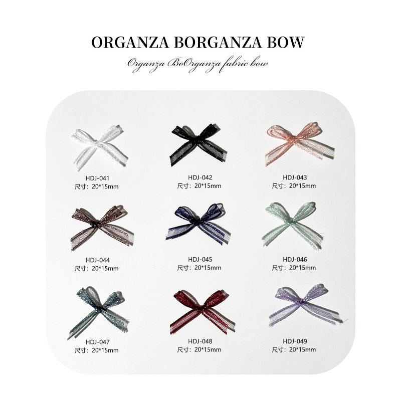 Eugen Yarn Bow Nail Art Jewelry Lace Fabric Fairy Wind Wear Nail Nail Accessories