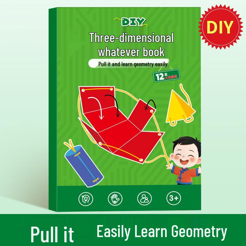Geometric Models: Rectangular Prism & Cube Nets for Grades 1-3 Math
