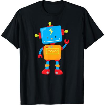 Cute Funny Unique & Vintage Toy Robot Cartoon Gift T-Shirt T-Shirt