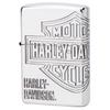 ZIPPO Japan Limited Continuous X X Lighter, Silver, Harley-Davidson Design, Edition, 3-sided Etching, HDP-33, 5.5cm (height) 3.8cm (width) 1.3cm