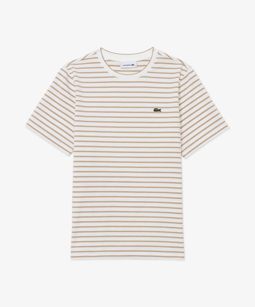 LACOSTE Women'S Striped Short Sleeve T-Shirt Tf262E-56G 02S