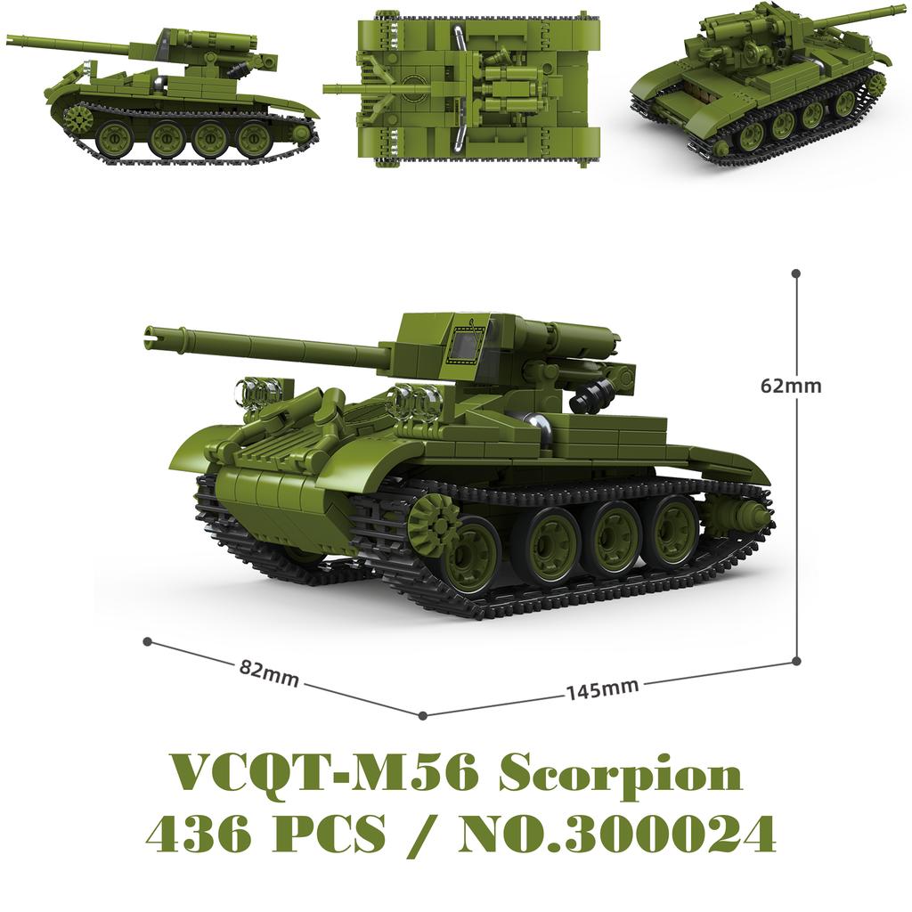 Militaire Tanks Stuart SdKfz251 PanzerVI Sherman US Army Quan Guan WO2 Soldaat Figuur Schaalmodel Bouwsteen Baksteen kind Kinder Speelgoed