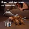 Yousheng Cat Water Fountain 3.2L/108oz Purify Water Fountain Stainless Steel Drinking Fountain with Silent Water Pump Healthy Living Water for Home