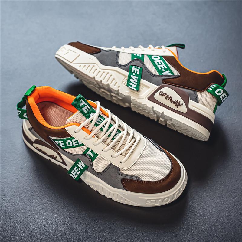 Men's casual shoes new platform Korean version of fashion youth board shoes original breathable white sports shoes trendy shoes