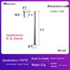 Acrylic Photo Frame with Adjustable Stainless Steel Stand