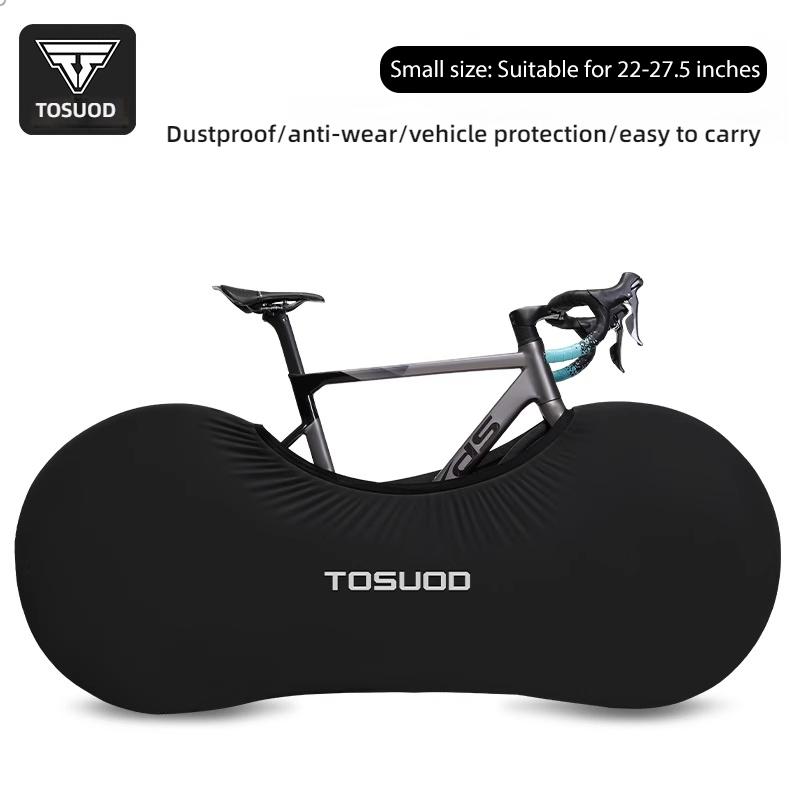 TOSUOD bicycle fully wrapped dust cover, wear-resistant protective cover, road bike, mountain bike universal bike jacket Half-wrapped-small-