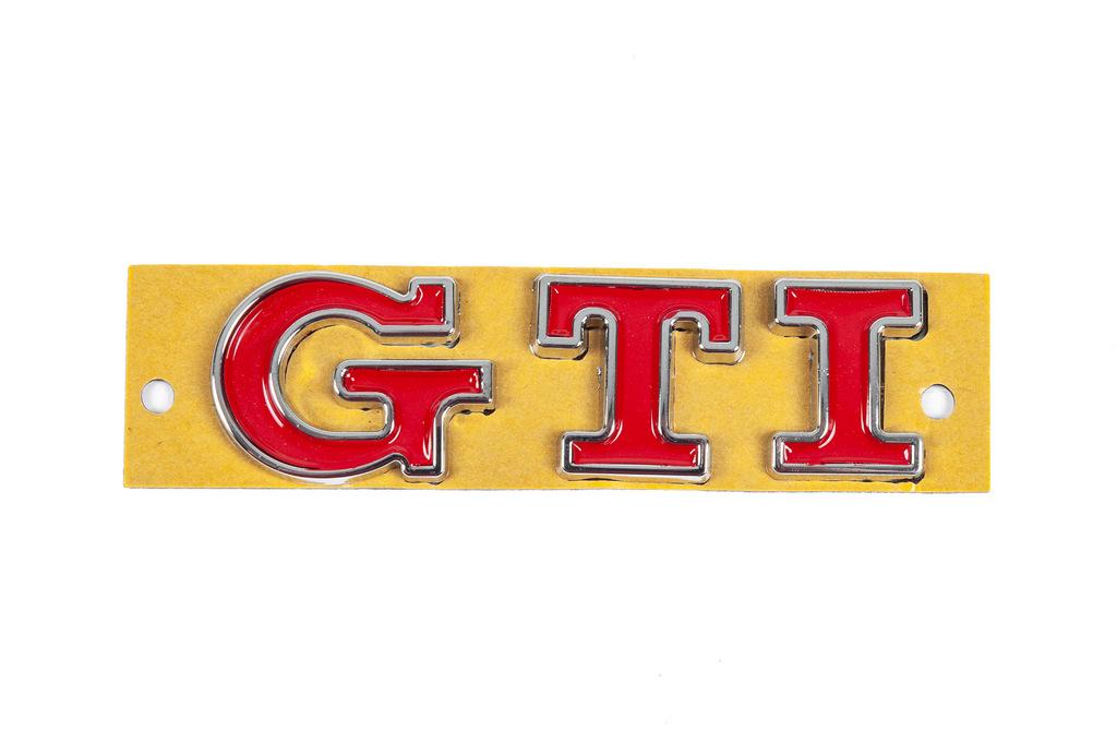 

Надпись GTI (90мм на 25мм)