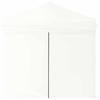 Vidaxl Foldable Party Tent With Walls, White, 2X2 M