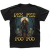 Pee Pee Poo Poo Vintage Style T-Shirt, Cursed Meme Shirt, Funny Skeleton Meme Tee, Weirdcore Gen Z Top, Unisex T-Shirt