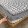 Waterproof High Quality Mattress Cover- Antimicrobial Hypoallergenic Mattress Protector, Noiseless Fitted Sheet Waterproof Thickened Mattress Pad