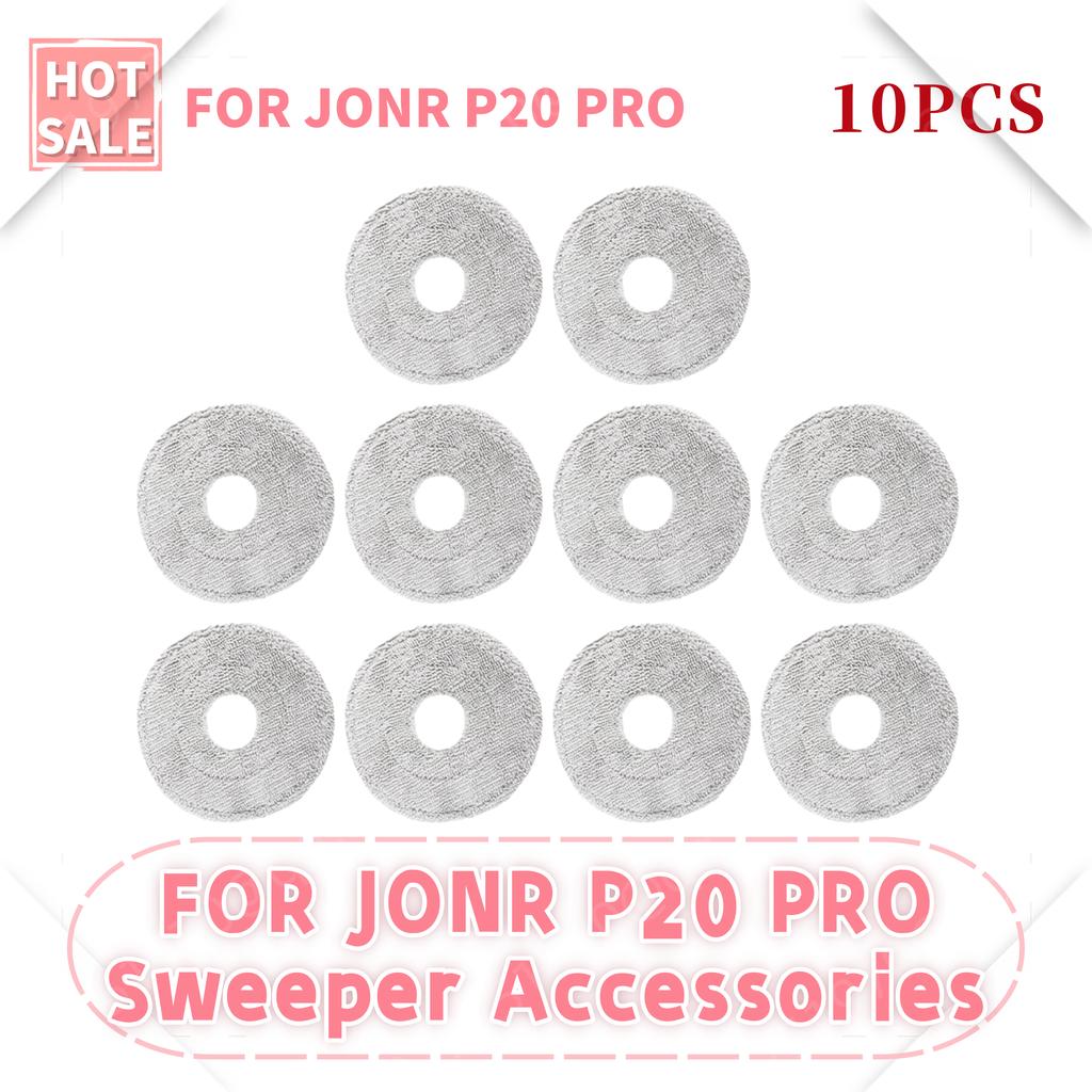 For JONR P20 PRO Robot Vacuum Cleaner Accessories Main Side Brush Hepa Filter Mop Cloth Replacement