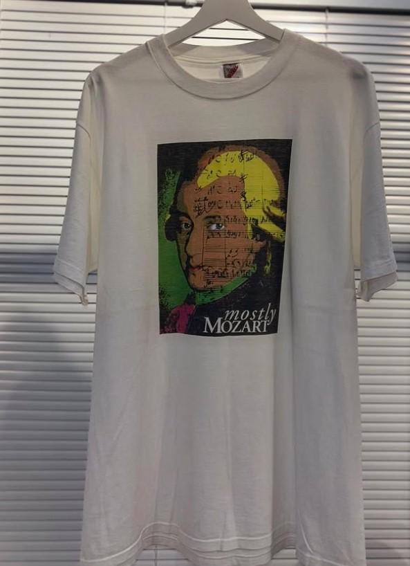 Винтажная футболка 90-х в основном MOZART РЕПРИНТ Размеры S-4XL XL