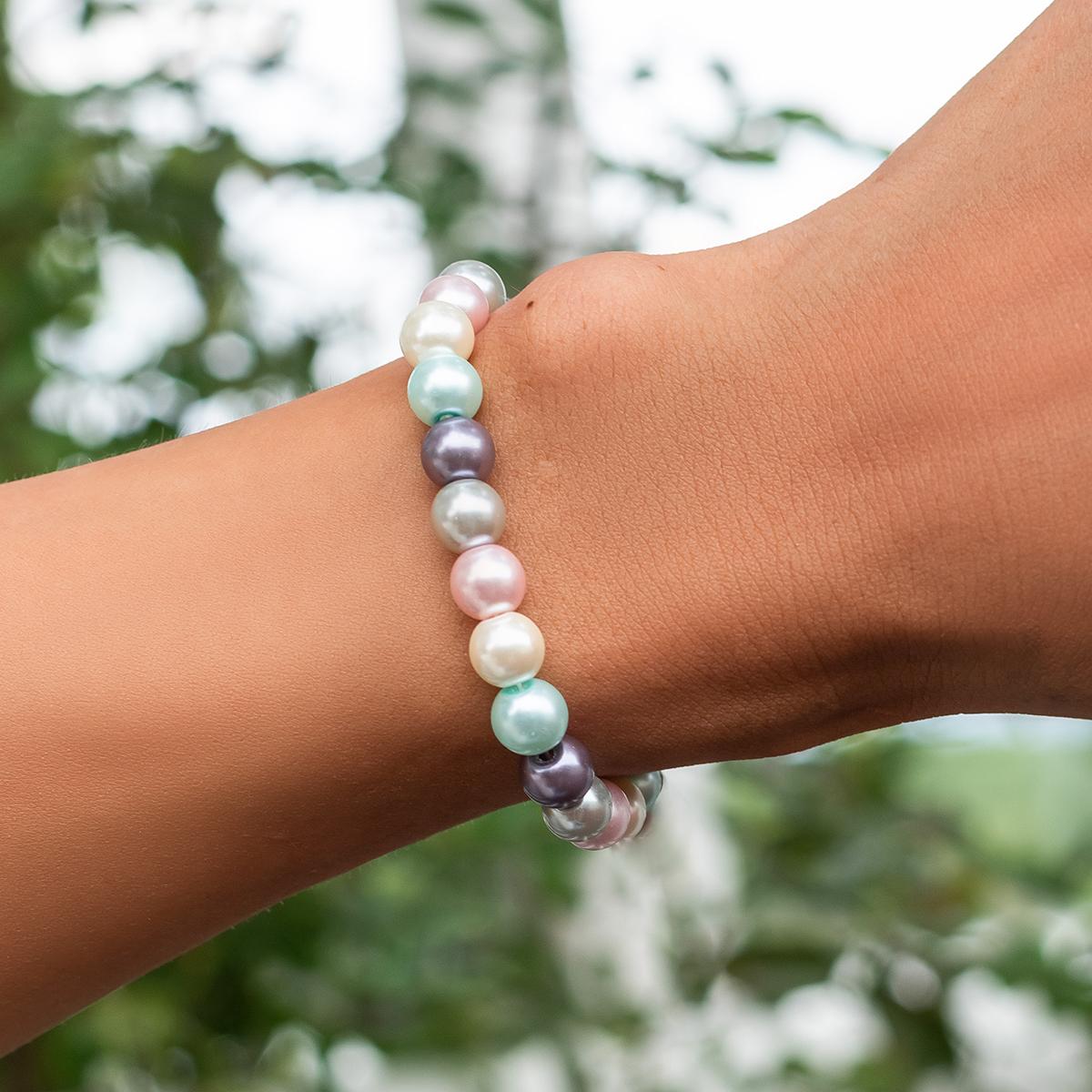 

PuRui Модное стеклянное ожерелье с имитацией циркона для мужчин, ручная работа, нить, микс цветов, чокер, хип-хоп, циркон, простой уличный подарок